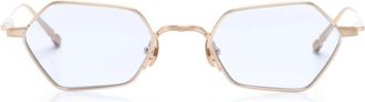 Matsuda M3138 Zonnebril - unisex - Zonnebrillen - Geel - 49 MM - Accessoires