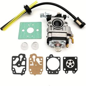 OEM Carburador Para Desbrozadora 3800 5200 4500 5800 45cc 5200 58cc. Kit De Carburador Con Junta, Manguera, Buj&iacute;a Y Filtro De Combustible