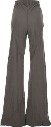 Rick Owens Womens Trousers Bias Grey Silk Blend