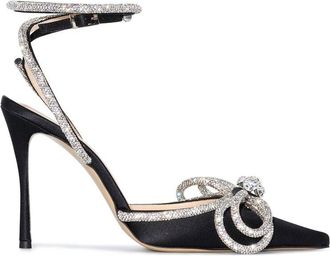 Mach & Mach Crystal Bow 110mm Pumps