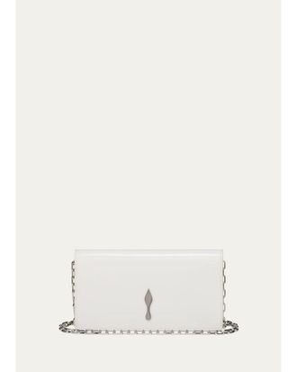 Christian Louboutin Bettina Patent Leather Clutch Bag