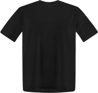 Herno Zwart T-shirt - Heren - T-shirts - Zwart - L - Katoen - Tops