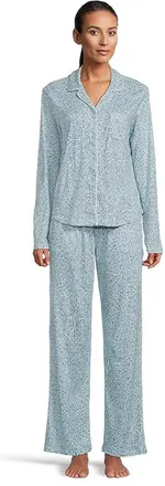 Karen Neuburger Novelty Print Long Sleeve Girlfriend Pajama Set Womens Pajama Sets Medallion : MD (Womens 10-12), Cotton/Polyester