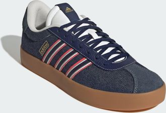 adidas Mens VL Court 3.0 Shoes - Navy Leather - Size UK 8.5