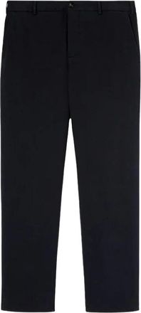 Agnona Heavy Cotton Stretch Broeken - Heren - Chinos - Blauw - XL - Katoen - Broeken