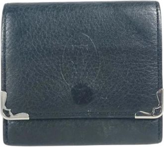 Cartier Pre-owned Vintage Coin Case - unisex - Vintage Accessoires - Zwart - ONE Size - Leer - Vintage