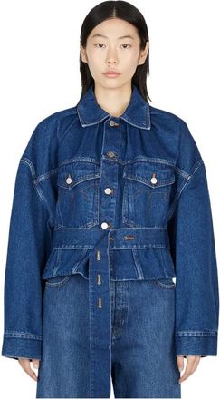 Meryll Rogge Denim Jack - Dames - Spijkerjassen - Blauw - L - Denim - Jassen
