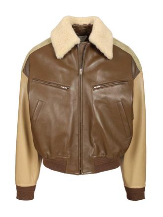 Bottega Veneta Nappa Leather Jacket Giacche Multicolor-Uomo