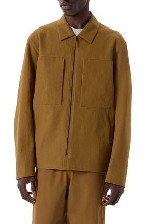 Veilance Mionn Water Repellent Soft Shell Overshirt in Relic at Nordstrom, Size X-Large