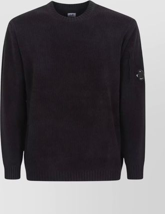 C.P. Company chenille cotton crew-neck jumper