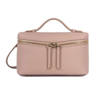 Lancaster Handbags, female, Beige, Size: ONE SIZE Box Bag Milano Tr&eacute;sor