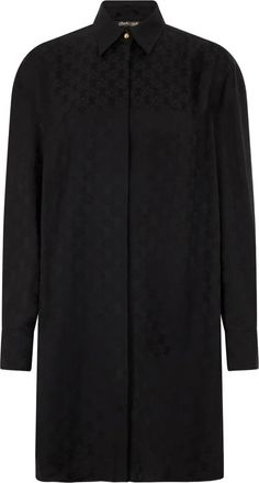 Roberto Cavalli Chemisier a maniche lunghe - Nero