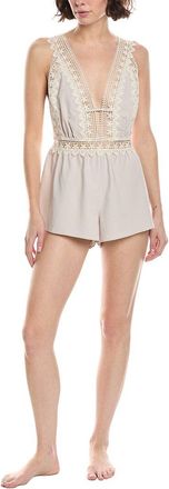 Flora Nikrooz Matte Charmeuse Romper
