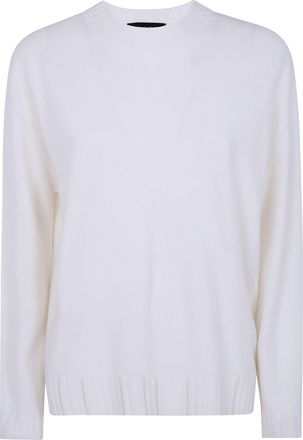 Fabiana Filippi Sweater Crew Neck Platinum