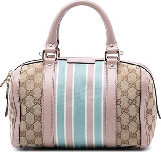 Gucci Pre-owned Gucci Small GG Canvas Web Joy Boston Bag Ladies A8MJOYNAS14JMFDS