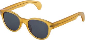 Lozza SL1913Z Macho 01AG Mens Sunglasses Yellow Size 50