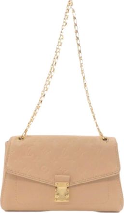 Louis Vuitton Pre-owned Shoulder Bags, female, Beige, Size: ONE SIZE Pre-owned Canvas louis-vuitton-bags