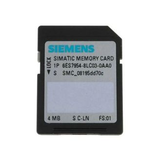 SIEMENS Tarjeta De Memoria 4mb Para Simatic S7 6es7954-8lc03-0aa0 De Siemens