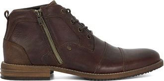 Dune London Captains Leather Ankle Boots