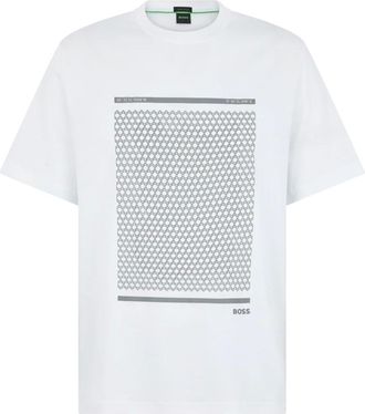 HUGO BOSS Hombre, Camisetas, Blanco, Talla: XS