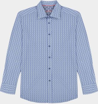 Robert Graham Mens Wilshire Printed Sport Shirt