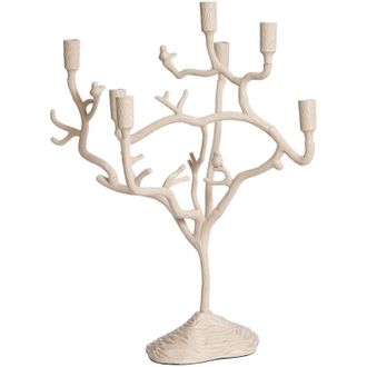 Light & Living Light&living - Candelabro 7 fiamme jardia crema - 60x35x70 cm