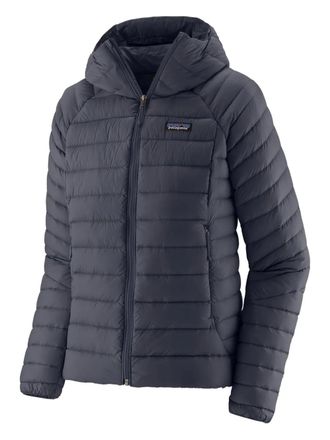 Patagonia Piumino con applicazione logo - Blu