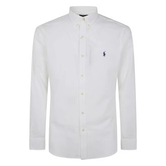 Polo Ralph Lauren Formal Shirts - Heren - Zakelijke Overhemden - Wit - XL - Overhemden