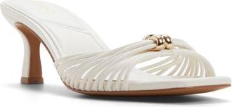 Aldo Arianna Slide Sandal in White at Nordstrom, Size 7.5