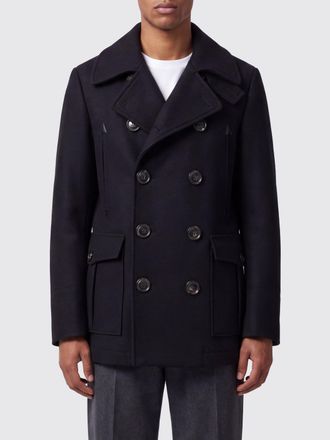 Dsquared2 Cappotto corto doppiopetto in misto lana con rever