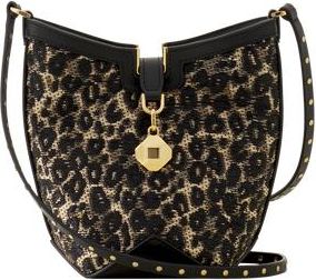 Lanvin Catch By Lanvin Small Raffia Bucket Bag in Beige at Nordstrom