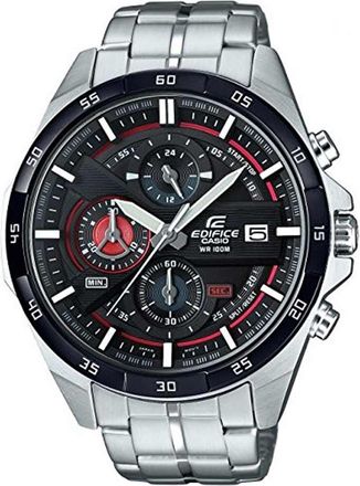 Casio Edifice Mens Silver Watch EFR-556DB-1AVUEF Stainless Steel - One Size