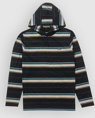 Salty Crew Seaway Uv Hoodie Longsleeve Lycra schwarz