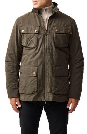 Rodd & Gunn Aberdeen Field Jacket with Removable Interior Liner Jacket in Deep Olive at Nordstrom, Size Xxx-Large