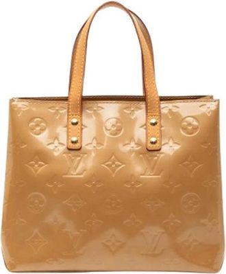 Louis Vuitton Pre-owned Reade PM - Dames - Vintage Handtas - Bruin - ONE Size - Leer - Vintage