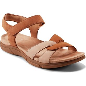 Easy Spirit Marian Ankle Strap Sandal in Medium Brown at Nordstrom, Size 5.5