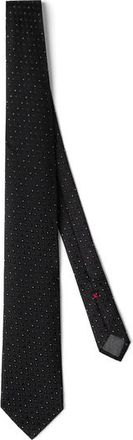 Brunello Cucinelli Necktie with pattern in Anthracite at Nordstrom