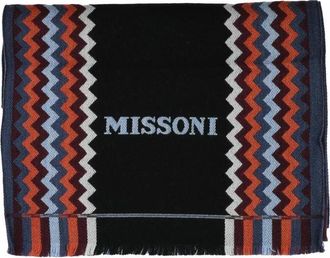 Missoni Grey Wool Scarf