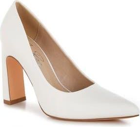 London Rag Shacarri Pointed Toe Pump in White at Nordstrom Rack, Size 6