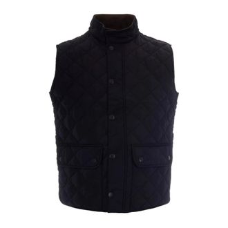 Barbour Vests, male, Blue, Size: XL Vests