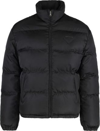 Prada Heren, Jassen, Zwart, Maat: L