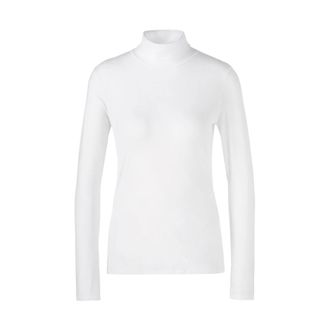 Marc Cain Fijne coltrui - Dames - Tops - Wit - Maat: 3XL Wol
