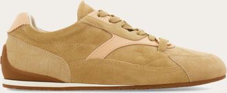 Ferragamo Women Gancini ornament sneaker Beige Size 10.5