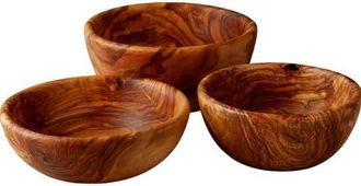Be Home Olive Wood Nesting Salad Bowls - Set of 3 at Nordstrom
