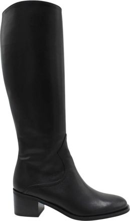 Donna Lei Dapper Hoge Laarzen - Dames - Hoge Laarzen - Zwart - 38 EU - Schoenen