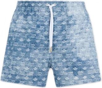 Dsquared2 Badmode, Heren, Veelkleurig, L, Polyester, Beachwear