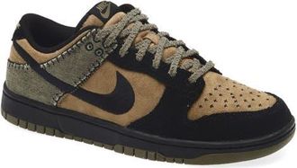 Nike Dunk Low SE Basketball Sneaker in Brown Kelp/Medium Olive at Nordstrom, Size 7.5