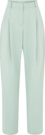 Nina Ricci pleated wide-leg trousers - Blue