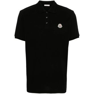 Moncler Logo-patch Polo Shirt