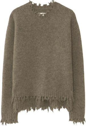 Lauren Manoogian Dames, Truien, Beige, Maat: S Wol